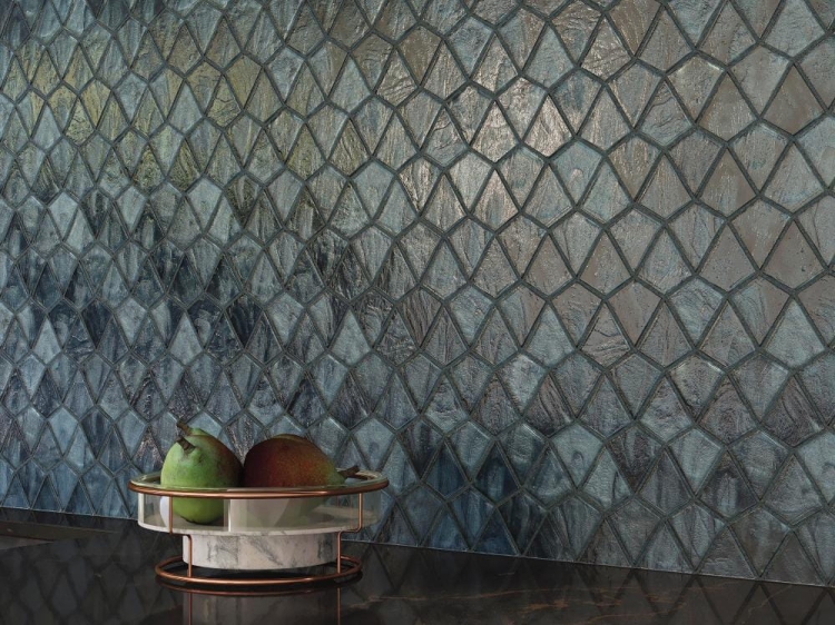 Aqua Blue szklana mozaika ścienna L'Antic Colonial