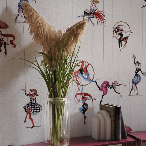 Circo Wonderwall fototapeta do pokoju dziecięcego cyrk i akrobaci