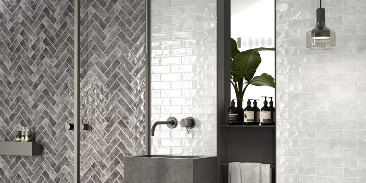 Baerwolf Oxford Craquele Graphite OXC-21006 cegiełki ścienne