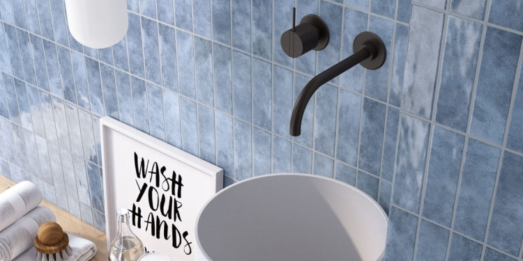 Baerwolf Oxford Craquele Azure OXC-21004 cegiełki ścienne