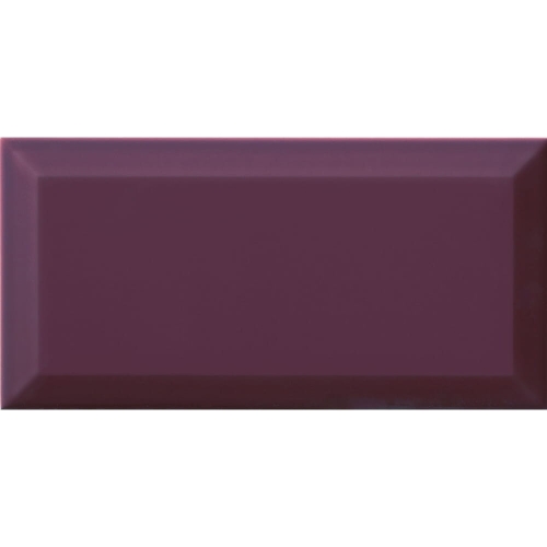 Barwolf Metro Project 10x20 Plum cegiełki ścienne śliwkowe