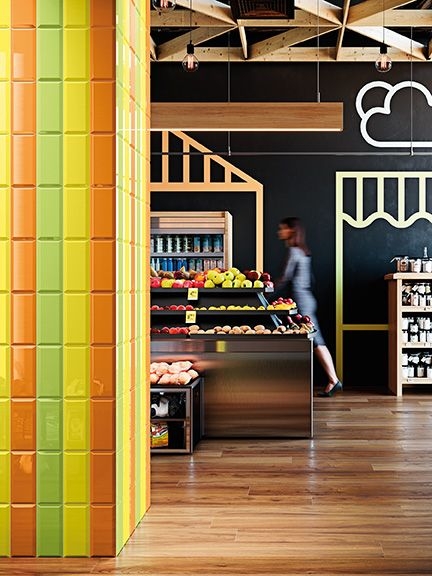 Barwolf Metro Project 10x20 Green cegiełki ścienne zielone