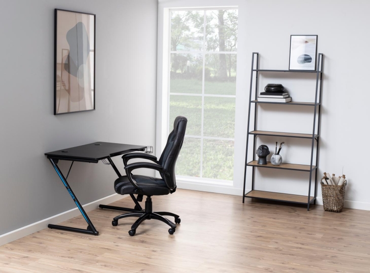 Scandi Loft Wild Oak regał drabinka w stylu skandynawskim