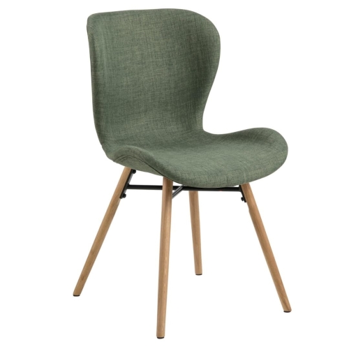 Nowoczesne krzesła do jadalni Actona Batilda na drewnianych nogach