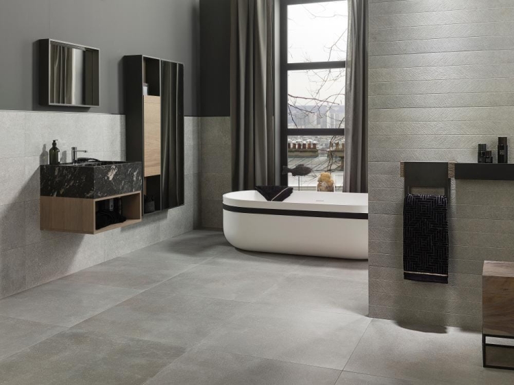 Porcelanosa Bottega Acero płytki gresowe matowe