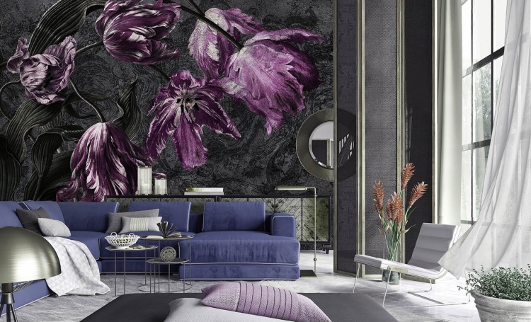 Wonderwall Belicia fototapeta na wymiar tulipany