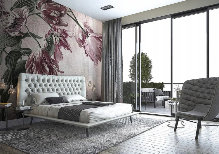 Wonderwall Belicia fototapeta na wymiar tulipany