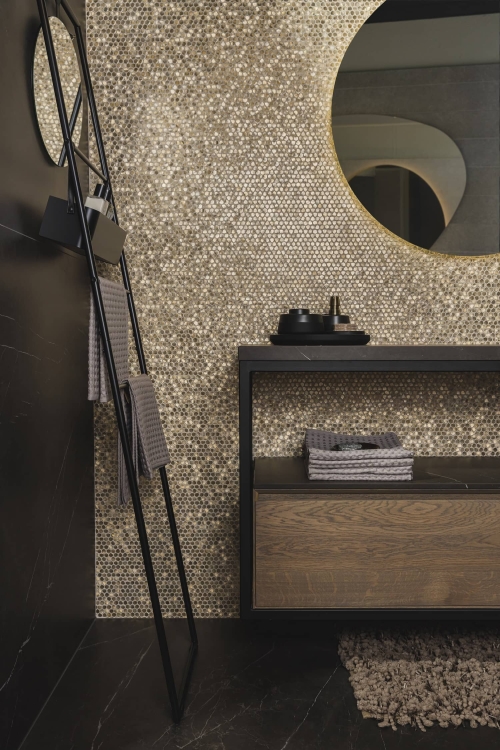 Gravity Aluminium Hexagon Gold mozaika L'Antic Colonial