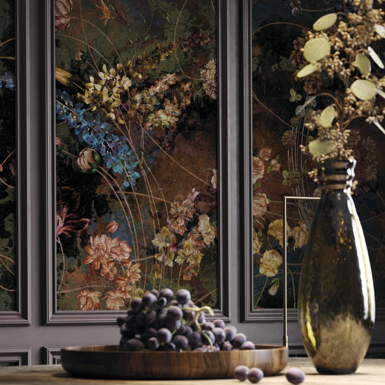Volare Wonderwall Studio botaniczna fototapeta vintage w kwiaty