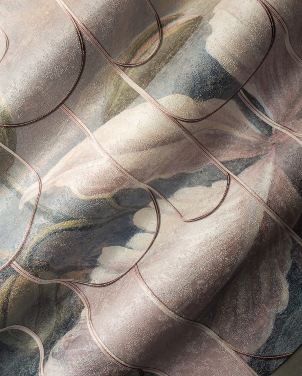 Zachód słońca na Hawajach Wonderwall fototapeta rajska wyspa i kwiaty