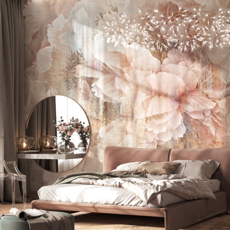 Peonie Wonderwall Celine piękne okazałe kwiaty fototapeta na wymiar