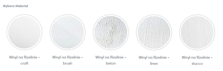 Materiały do wyboru