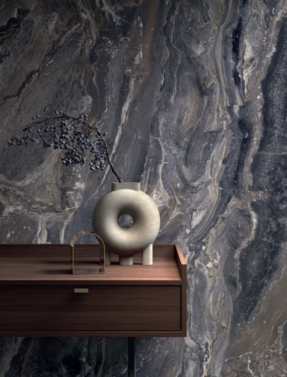 LaFaenza Aesthetica Arabescato Orobico Brown płytki gresowe