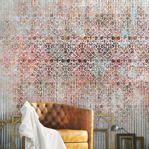 Mauro Wonderwall fototapeta na wymiar kolorowe ornamenty arabeski