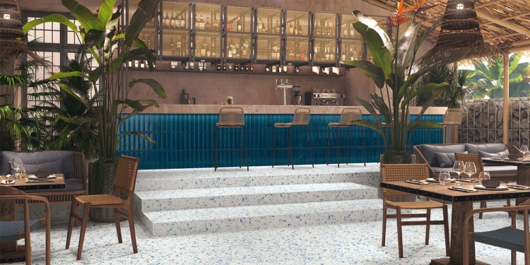 Barwolf Flakes XXL Blue gresowe lastryko niebieskie