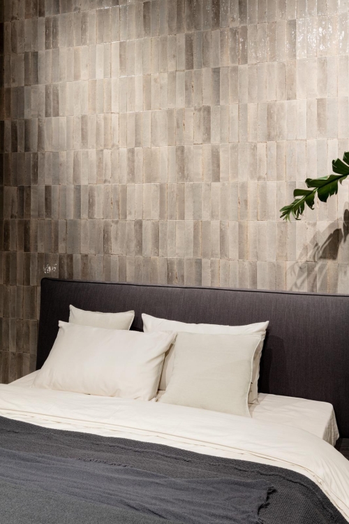 Marazzi Lume Greige Lux M6RT płytka cegiełka połysk