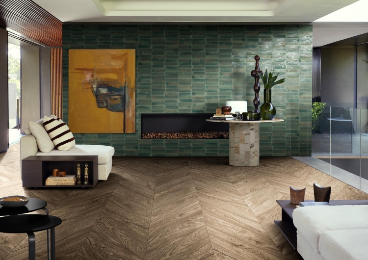 Marazzi Lume Forest Lux MA9M płytka cegiełka połysk