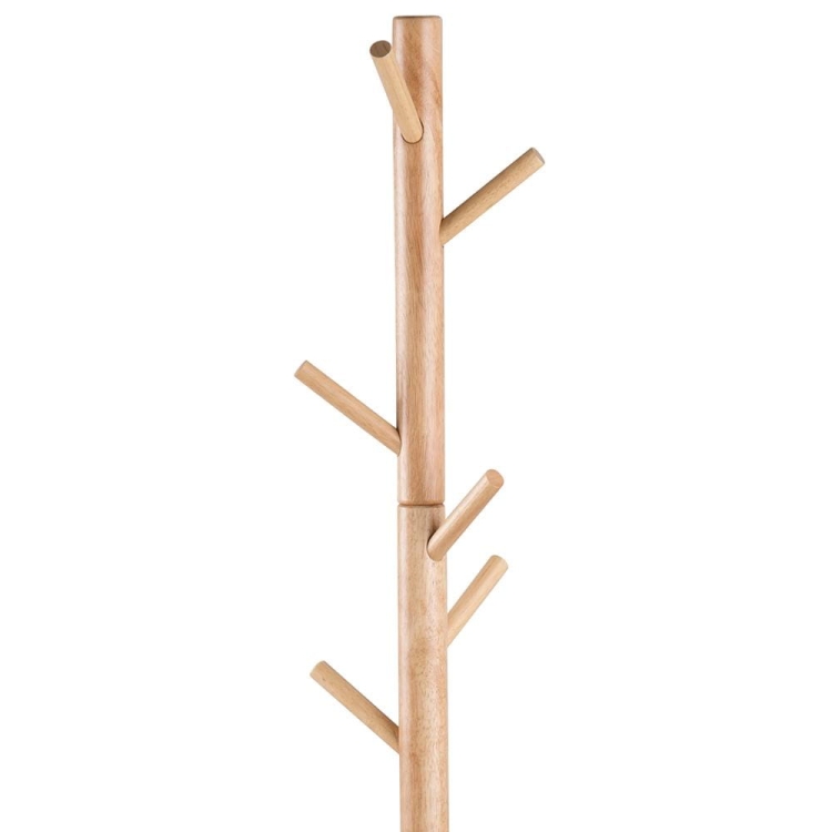 Actona Bremen Rubberwood wieszak stojący drzewko
