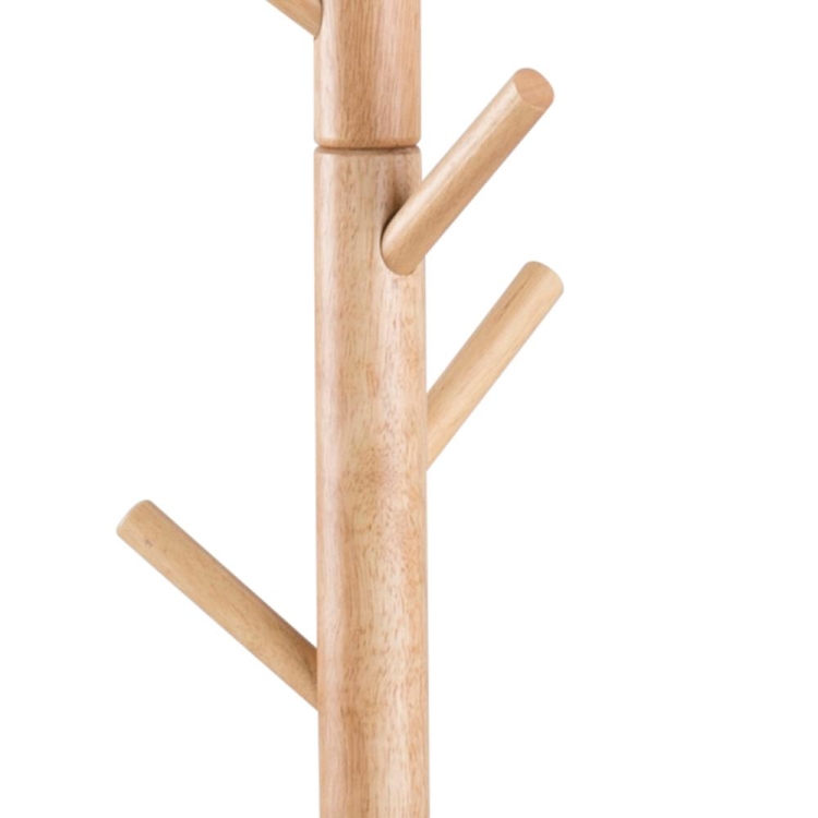 Actona Bremen Rubberwood wieszak stojący drzewko