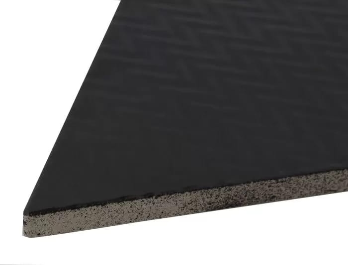 Dunin Rombic Black 04 Matt płytka w kształcie rombu dekor