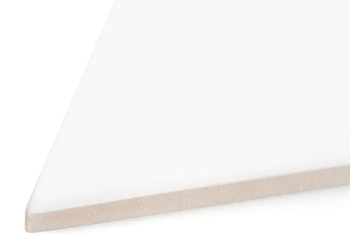 Dunin Rombic White 01 Matt płytka w kształcie rombu gładka