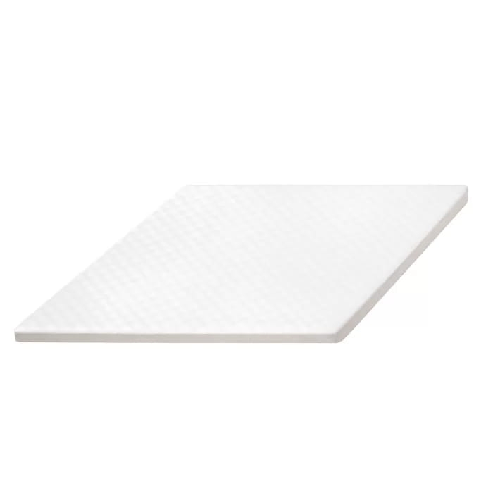 Dunin Rombic White 02 Matt płytka w kształcie rombu dekor