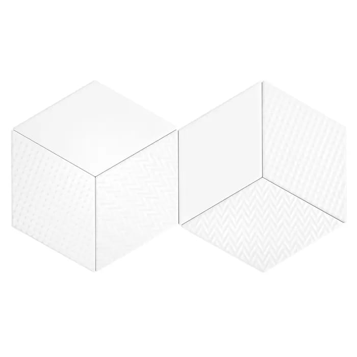 Rombic White mix wzorów