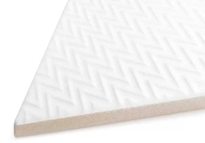 Dunin Rombic White 04 Matt płytka w kształcie rombu dekor