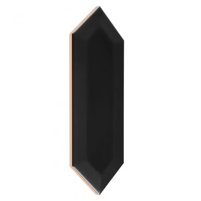 Dunin Tritone Black 03 Matt płytka matowa dekor 3D