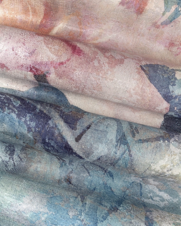 Wonderwall Nocturne fototapeta na wymiar jak pastelowy obraz kwiaty