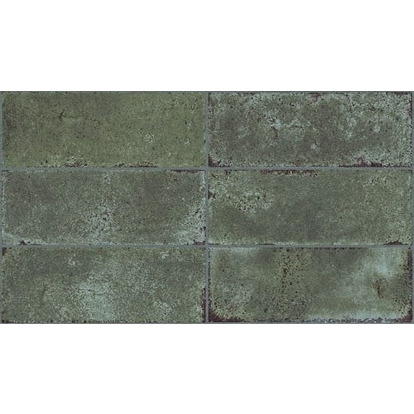 Porcelanosa Brick Vetri Green