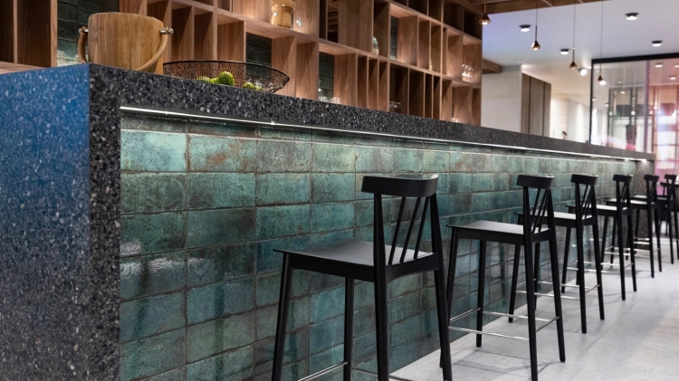 Porcelanosa Brick Vetri Blue