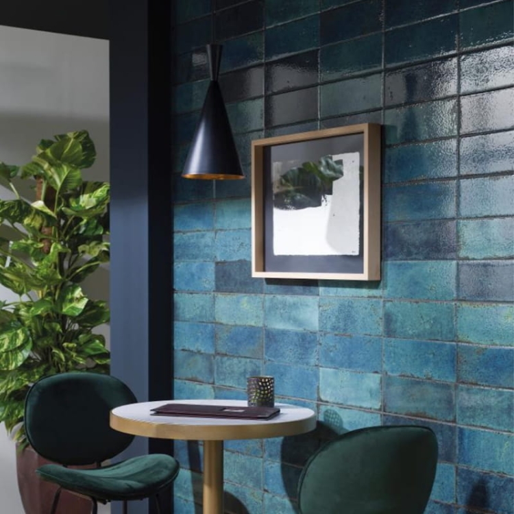 Porcelanosa Brick Vetri Blue
