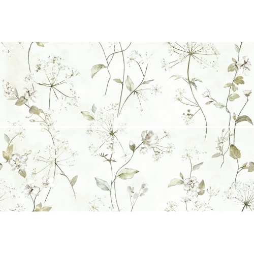 Marazzi White Deco Heyday Touch dekoracyjne płytki polne kwiaty