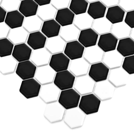 Dunin Mini Hexagon B&W Nano czarno biała mozaika