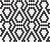 Dunin Mini Hexagon B&W Lace czarno biała mozaika