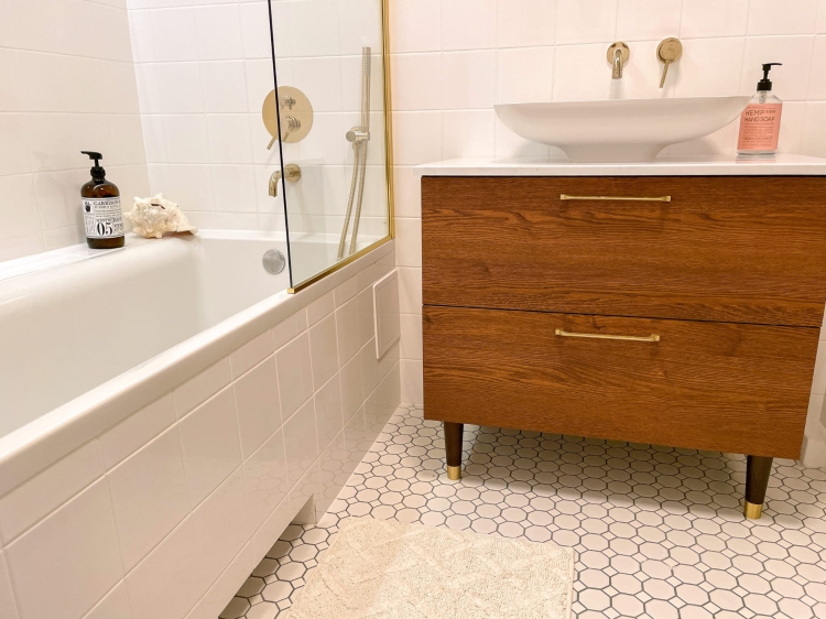 Dunin Mini Octagon White 55 Matt biała mozaika