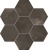 Dune Berlin Exa Graphite Matt 188072 szare heksagony uniwersalne