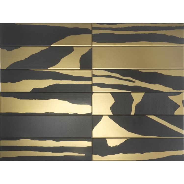 Dune Flat Savannah Black & Gold