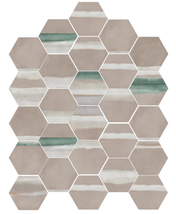 ZYX Matter Canvas Taupe Green