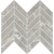 Saloni Chevron Gris Luxe
