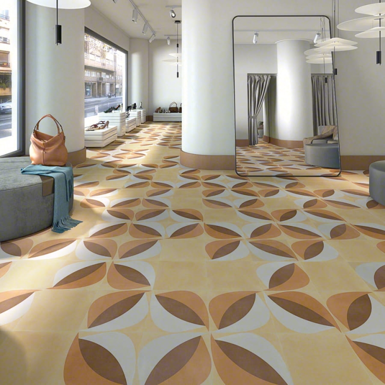 Vives Pop Tile Sixties-R Ocre