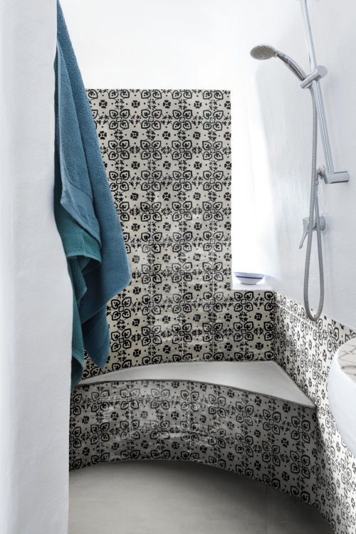 Marazzi Memoria tappeto 2 nero lux
