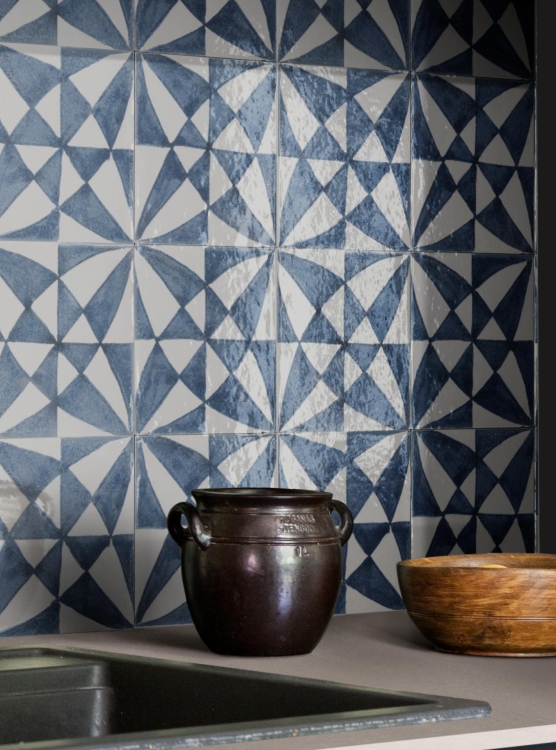 Marazzi Memoria tappeto 5 blu