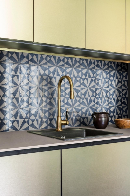 Marazzi Memoria tappeto 5 blu