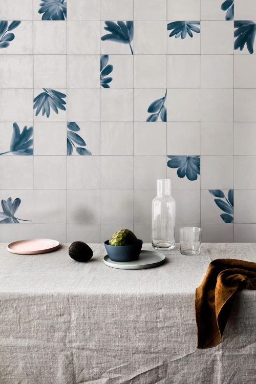 Marazzi Rice bianco decoro blossom lux