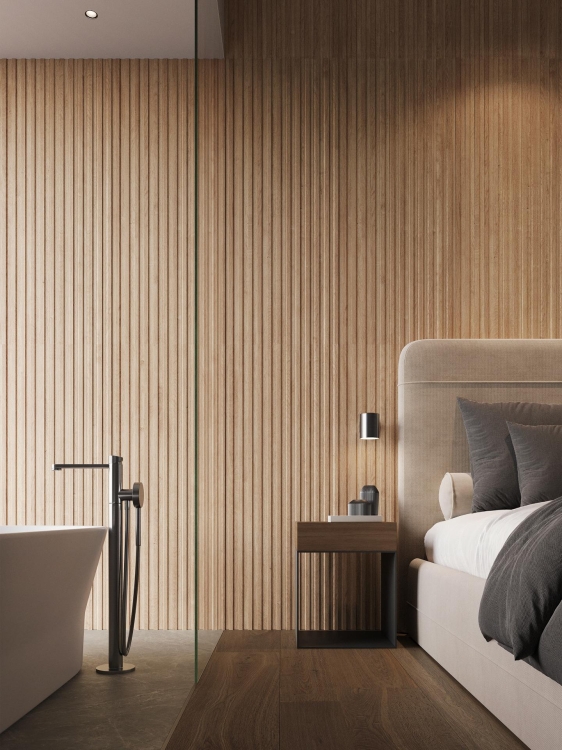Porcelanosa Gent Line 3D Arce 59,6x150