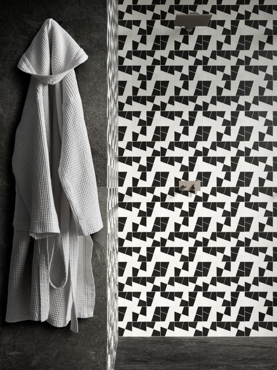 Marazzi Zellige Gesso Carbone