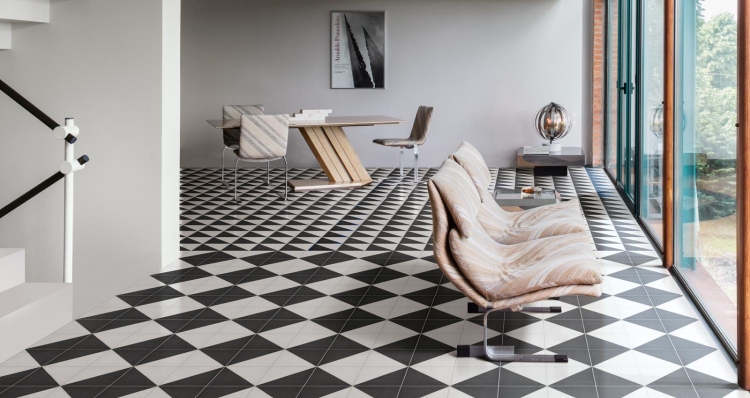 Marazzi Scenario tappeto 1 nero