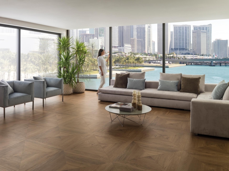 Porcelanosa Manhattan Heritage Cognac 80x80